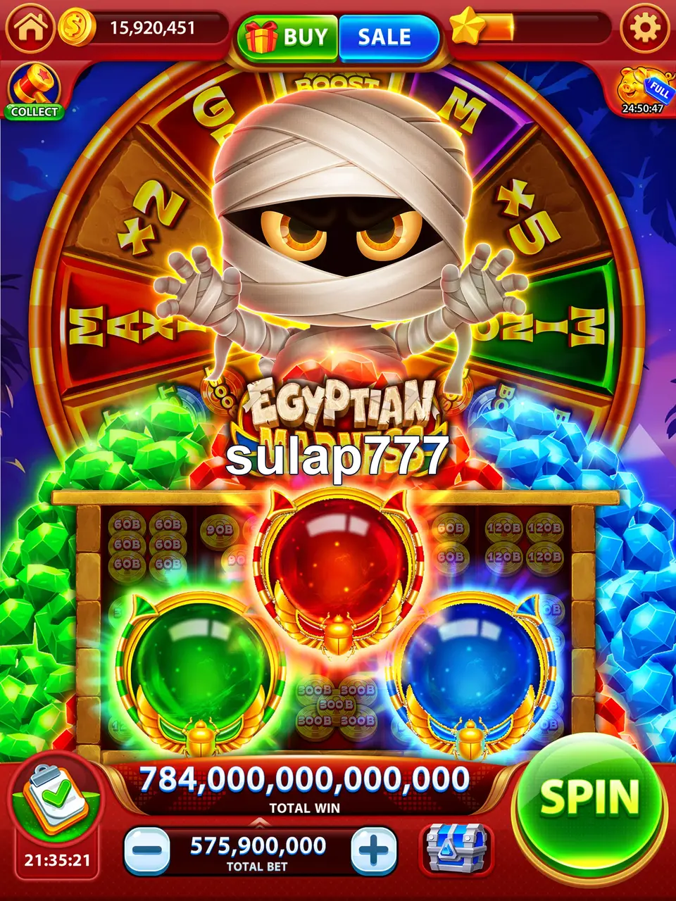 sulap777 Masuk